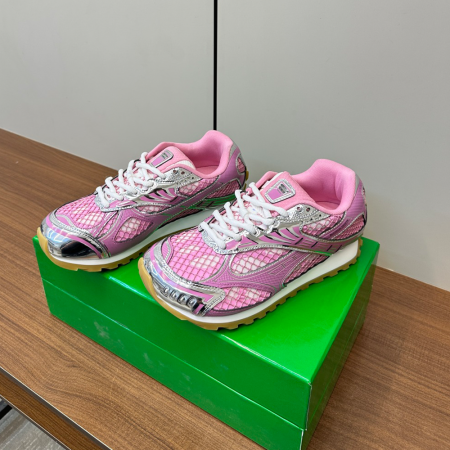 보테가베네타 오르빗 스니커즈 핑크