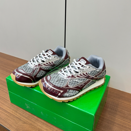 보테가베네타 오르빗 스니커즈 버건디