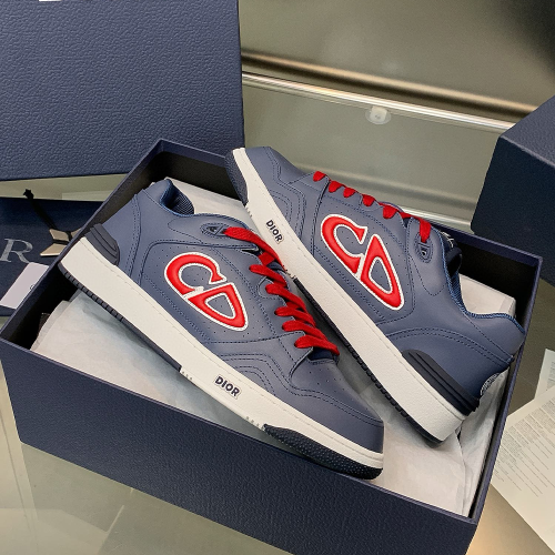 디올 B57 로우탑 스니커즈 네이비