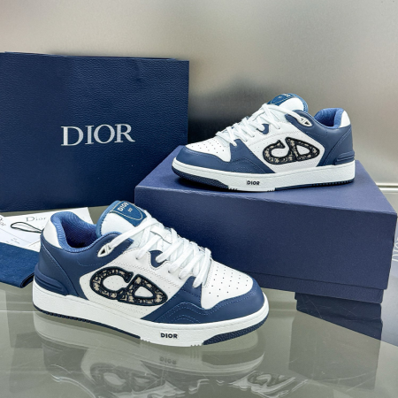 디올 B57 로우탑 스니커즈 화이트 & 네이비