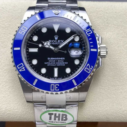 THB공장 롤렉스 서브마리너 청판스머프 신형 41mm 126619