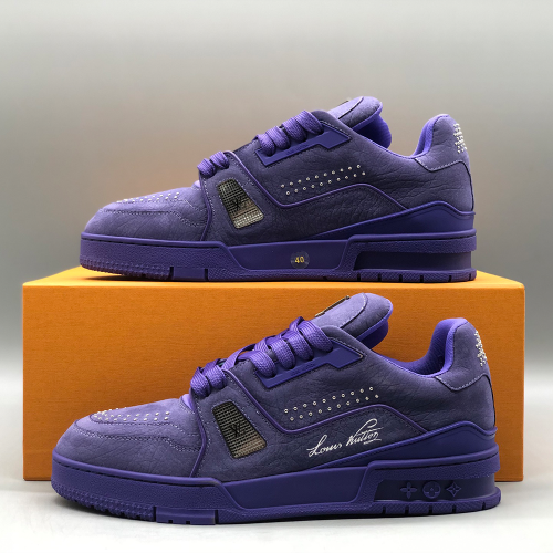 루이비통 LV 트레이너 스니커즈 퍼플