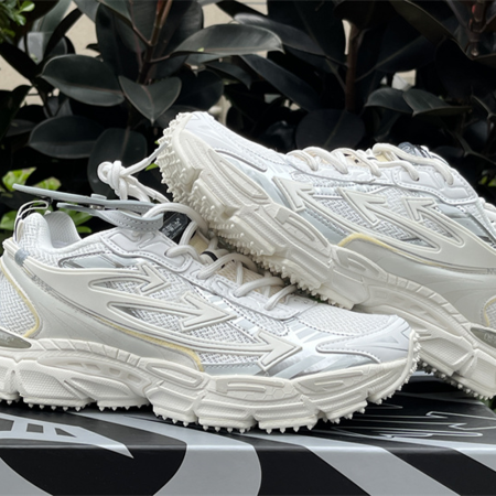 오프화이트 25SS 비 라이트 백 스니커즈 화이트