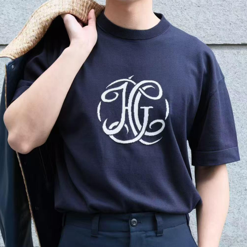 지방시 니트 HG 자카드 장식 티셔츠
