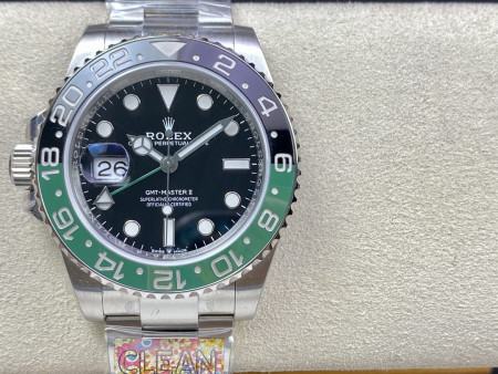클린공장 롤렉스 GMT마스터 2 스트라이프 오이스터 40mm 126720 (3186 MV)