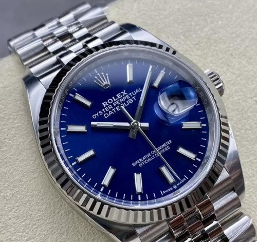 VS공장 롤렉스 데이저스트 청판 다이얼 바인덱스 SS 쥬빌레 36mm 126234